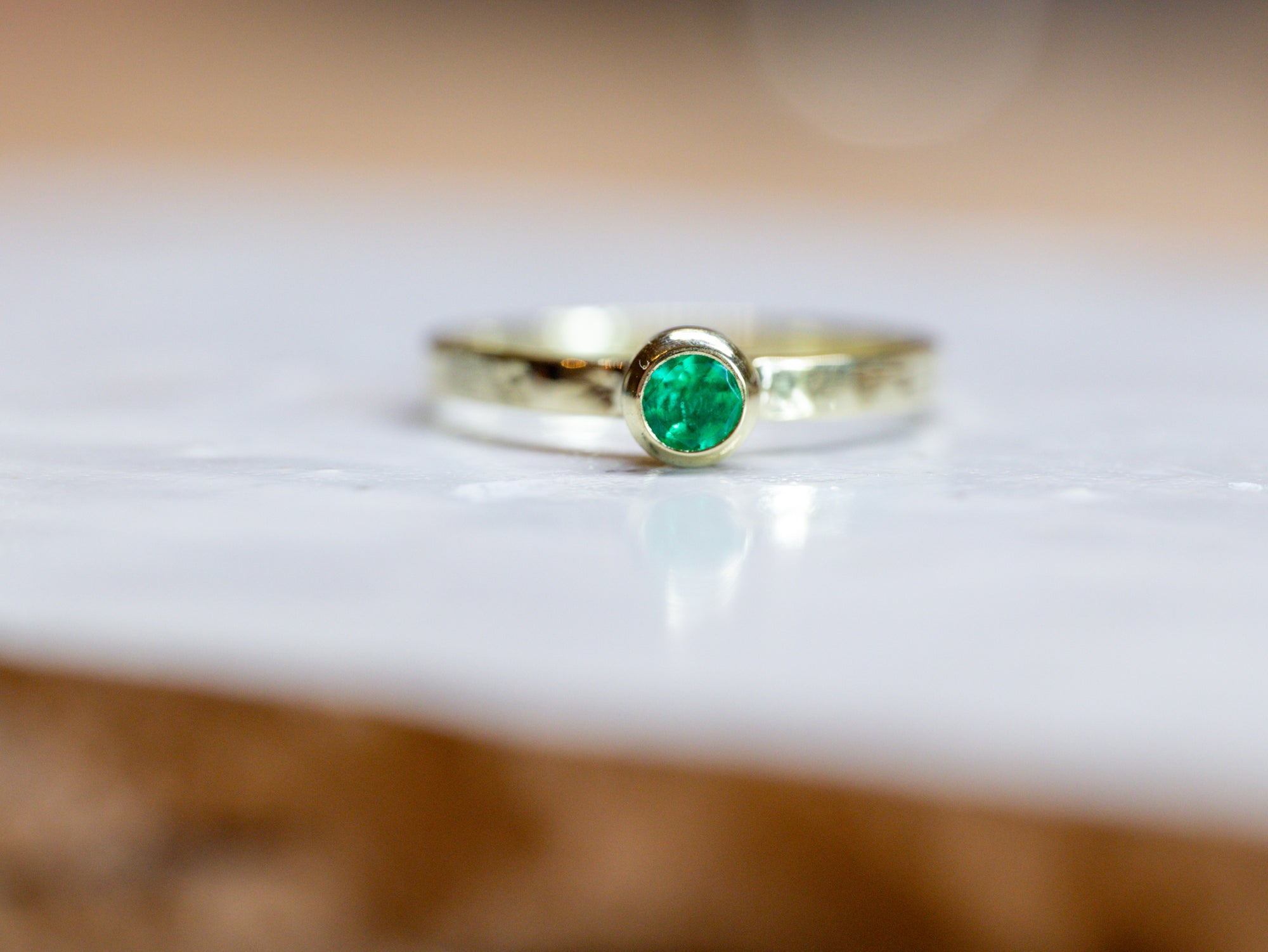 Birthstone Ring Rond