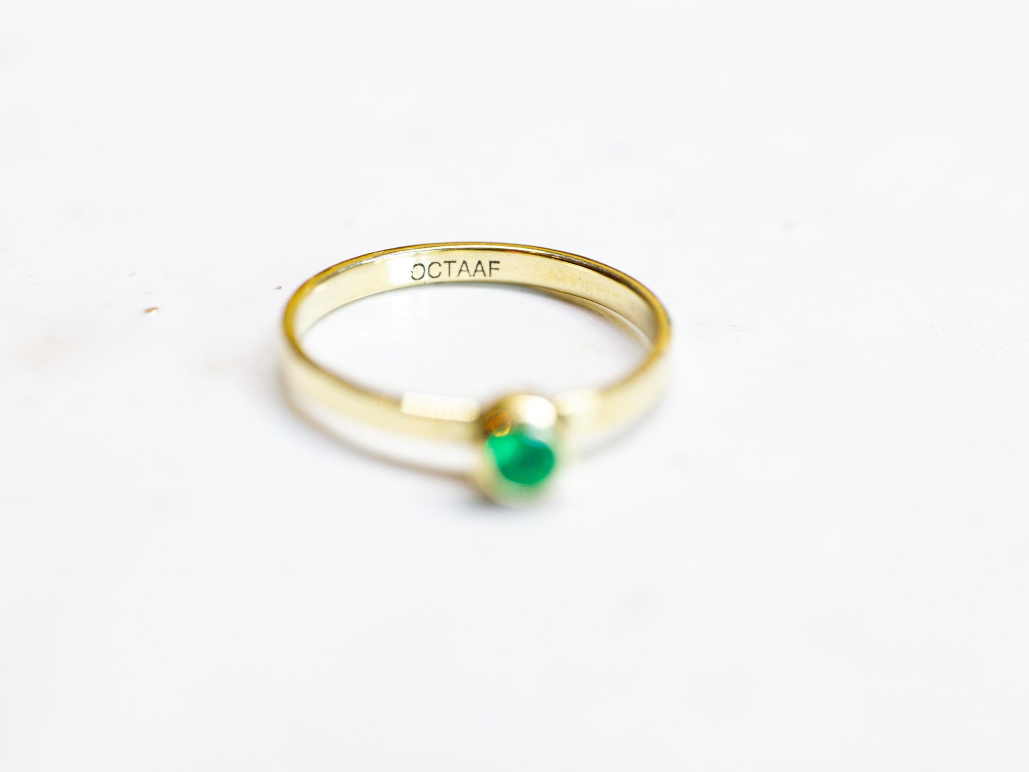 Birthstone Ring Rond