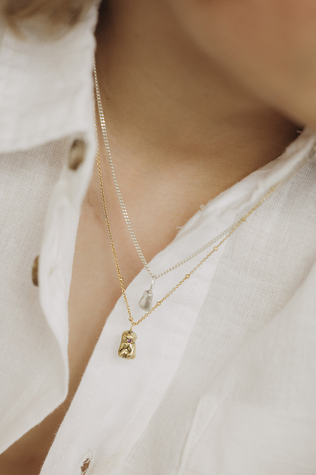 Tandje aan een ketting